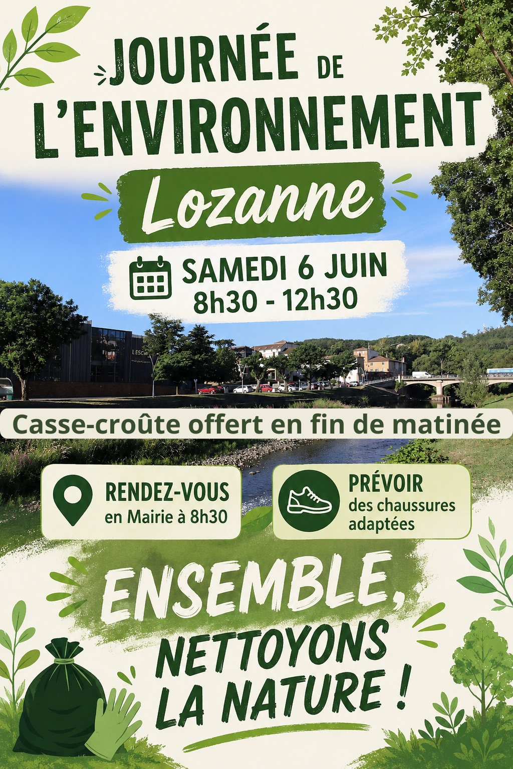 Ensemble, nettoyons la nature
