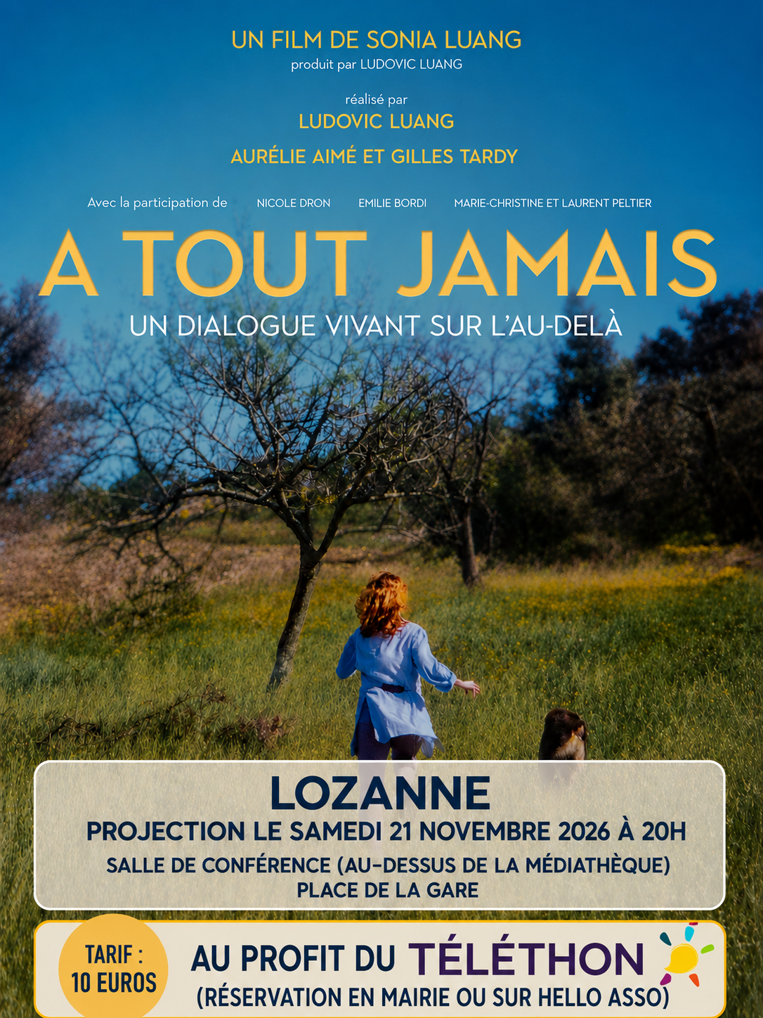 Projection film - A tout jamais 21/11