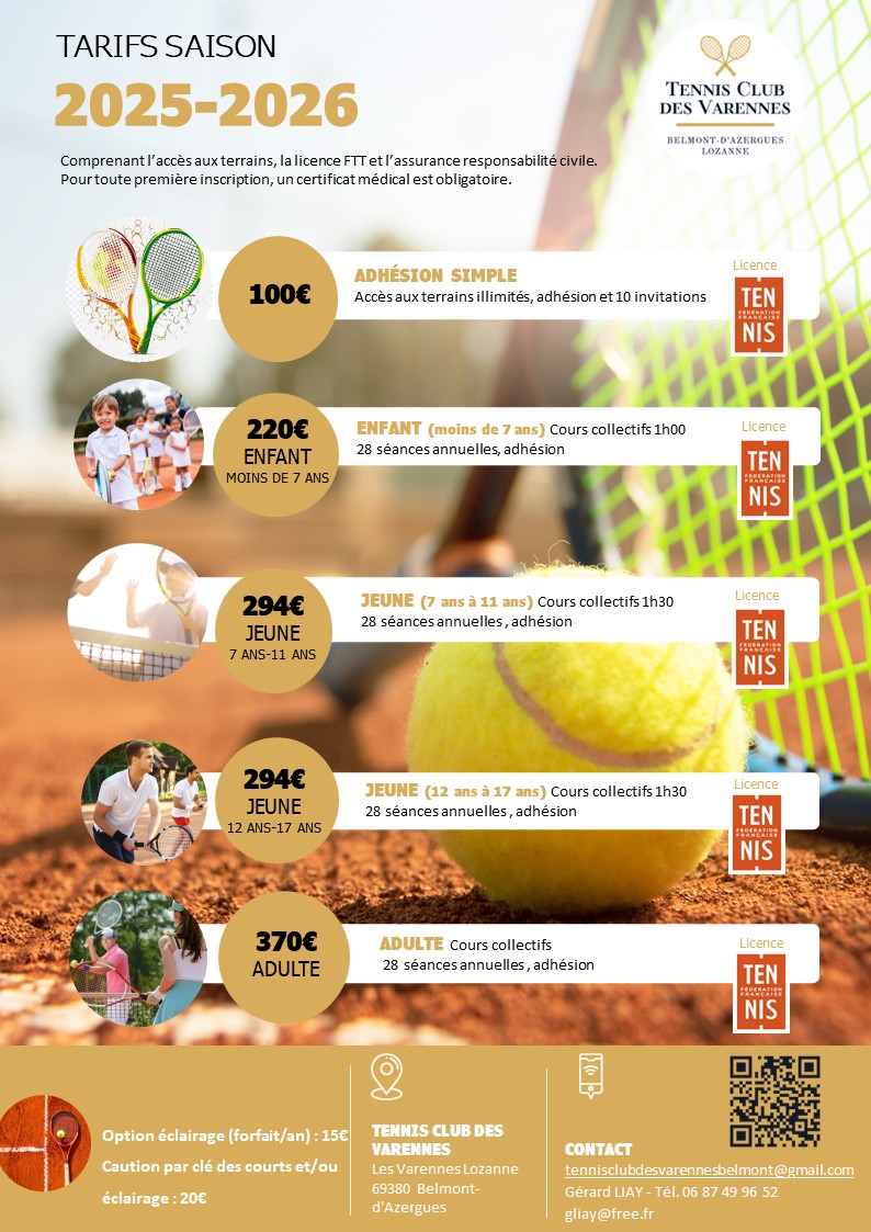 Tennis Club des Varennes